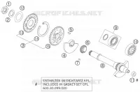BALANCER SHAFT for KTM SUPERMOTO 2005