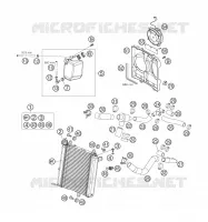 COOLING SYSTEM for KTM SUPERMOTO 2005