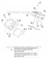 CYLINDER for KTM SUPERMOTO 2005