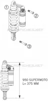 SHOCK ABSORBER for KTM SUPERMOTO 2005