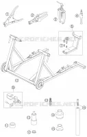SPECIFIC TOOLS for KTM SUPERMOTO 2005
