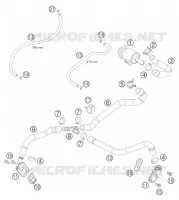SYSTÈME D'AIR SECONDAIRE for KTM SUPERMOTO 2005