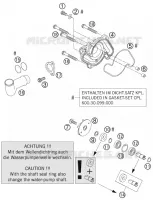 WATERPUMP for KTM SUPERMOTO 2005