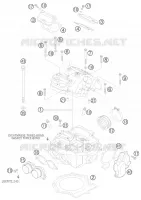 CYLINDER HEAD  for KTM ATV 2008