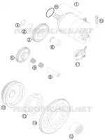 ELECTRIC STARTER MOTOR for KTM ATV 2008