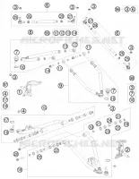 FRONT DRIVETRAIN for KTM ATV 2008
