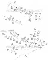 GEAR SHIFTING MECHANISM for KTM ATV 2008