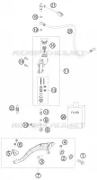 REAR BRAKE MASTER CYLINDER for KTM ATV 2008
