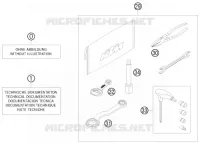 TOOL KIT / MANUALS / OPTIONS for KTM ATV 2008