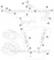 VALVES for KTM ATV 2008