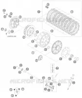 CLUTCH for KTM XC-W 2010