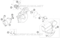 ELECTRIC STARTER MOTOR for KTM XC-W 2010