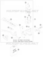 FRONT BRAKE MASTER CYLINDER for KTM XC-W 2010