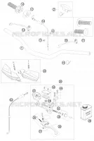 HANDLEBAR / CONTROLS for KTM XC-W 2010