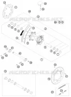 REAR WHEEL for KTM XC-W 2010