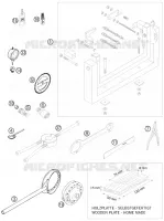 SPECIFIC TOOLS (ENGINE) for KTM XC-W 2010