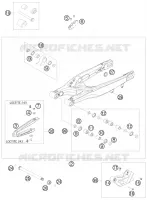 SWINGARM for KTM XC-W 2010