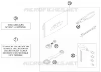 TOOL KIT / MANUALS / OPTIONS for KTM XC-W 2010