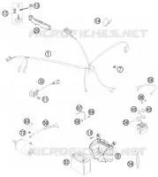 WIRING HARNESS for KTM XC-W 2010