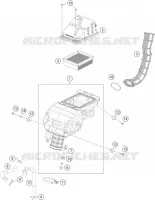 AIR FILTER for KTM RC 2017