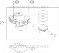 CYLINDER for KTM RC 2017