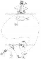 FUEL PUMP for KTM RC 2017