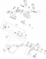 GEAR SHIFTING MECHANISM for KTM RC 2017