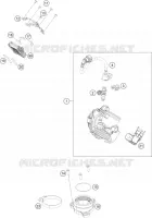 THROTTLE BODY for KTM RC 2017