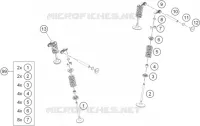 VALVES for KTM RC 2017