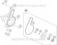 WATERPUMP for KTM RC 2017