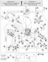 CARBURETOR for KTM EXC 2011