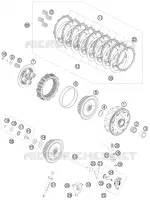 CLUTCH for KTM EXC 2011