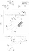 EXHAUST for KTM EXC 2011
