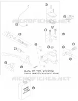 FRONT BRAKE MASTER CYLINDER for KTM EXC 2011