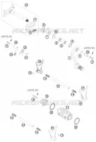 GEAR SHIFTING MECHANISM for KTM EXC 2011