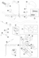 HANDLEBAR / CONTROLS for KTM EXC 2011