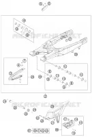 SWINGARM for KTM EXC 2011