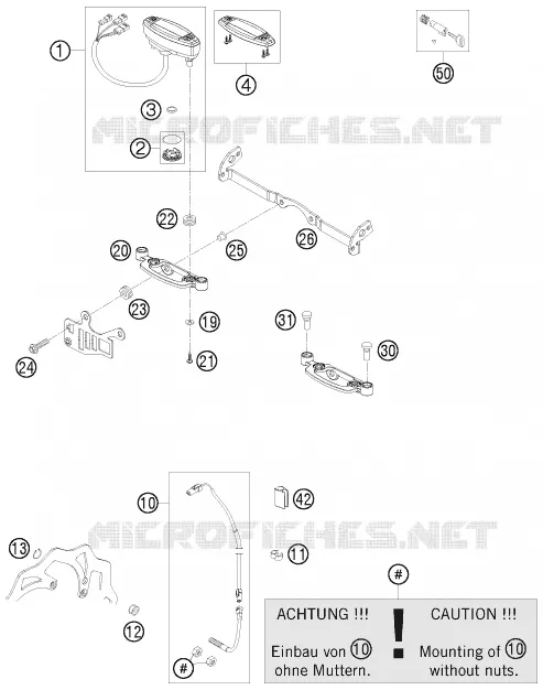 IGNITION SWITCH KTM MOTO 530 2011 EXC  530 EXC