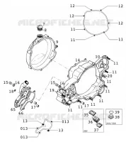 CLUTCH COVER for KTM EXC 2001
