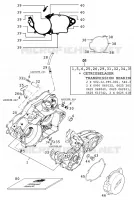 CRANKCASE for KTM EXC 2001