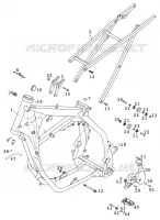 FRAME for KTM EXC 2001