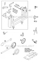 SPECIFIC TOOLS (ENGINE) for KTM EXC 2001
