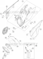 AIR FILTER for KTM EXC-F 2014