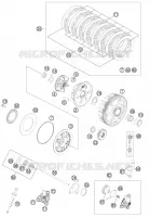 CLUTCH for KTM EXC-F 2014