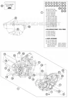 CRANKCASE for KTM EXC-F 2014