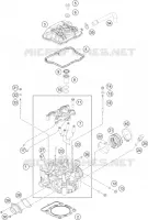 CYLINDER HEAD  for KTM EXC-F 2014