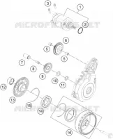ELECTRIC STARTER MOTOR for KTM EXC-F 2014