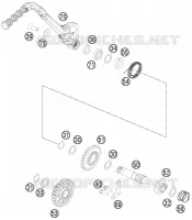KICK STARTER for KTM EXC-F 2014