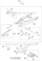 SWINGARM for KTM EXC-F 2014