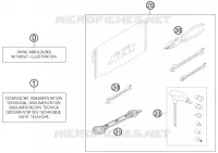 TOOL KIT / MANUALS / OPTIONS for KTM EXC-F 2014